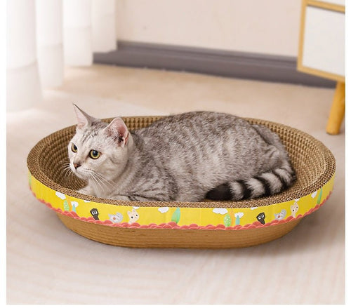 Dailypets Cat Scratch Nest – Cozy Cardboard Play & Rest Spot