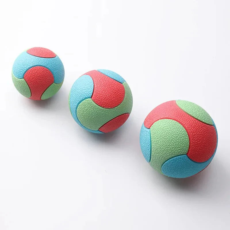 Dailypets Durable Rubber Chew Ball for Dogs with Dental Cleaning Texture