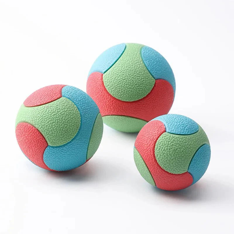 Dailypets Durable Rubber Chew Ball for Dogs with Dental Cleaning Texture