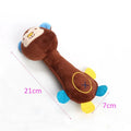Dailypets Plush Animal Dog Toy with Squeaker for Chewing & Cuddles