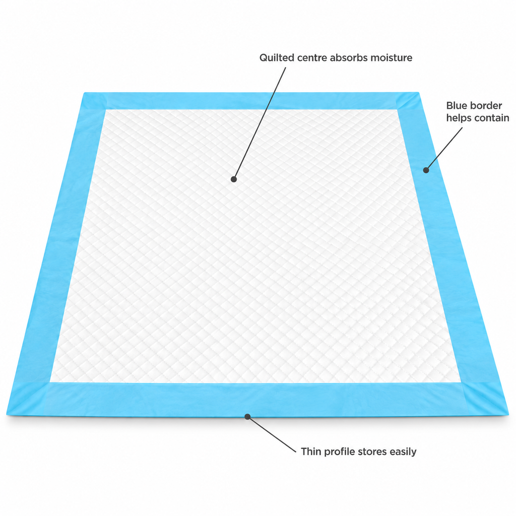 POUPIPETS Dog Pee Pads – XL 30 x 36 in Super Absorbent Leakproof Puppy Training Pads