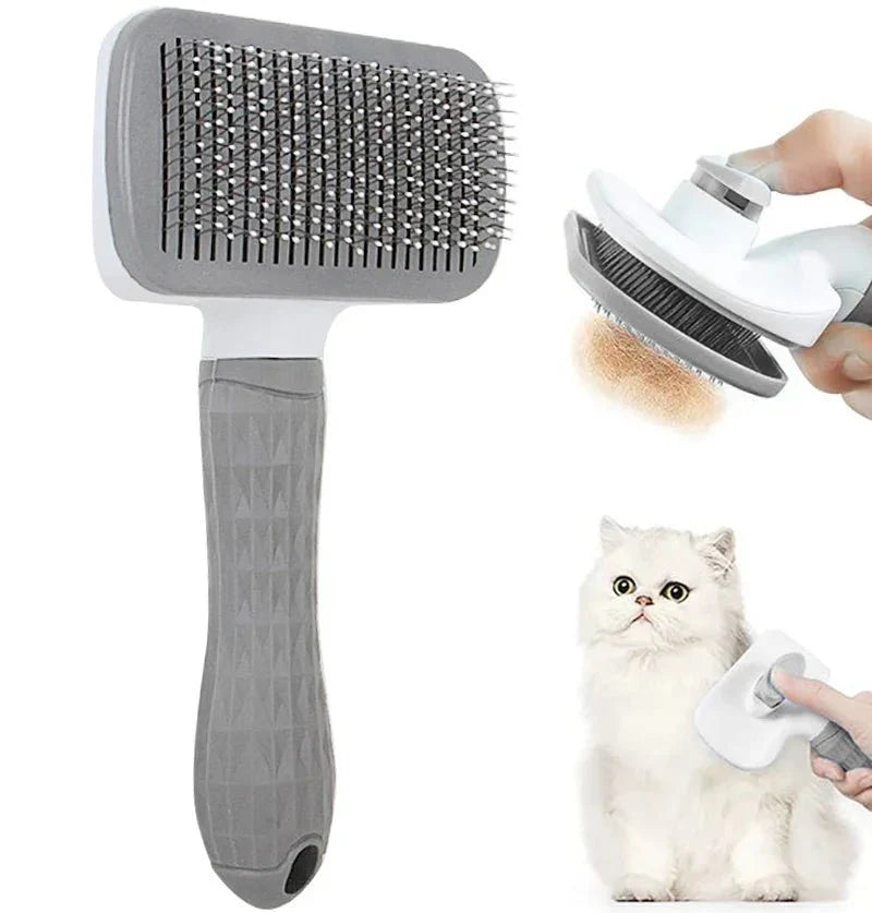 Dailypets Multi-Purpose Pet Grooming Brush for Dogs and Cats with Comfortable Grip