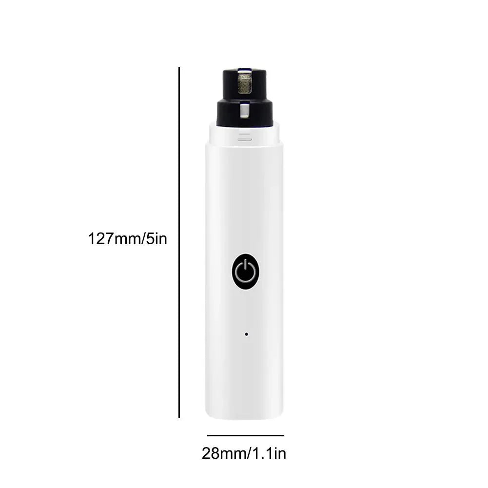 Dailypets Rechargeable Pet Nail Grinder with LED Light for Dogs & Cats