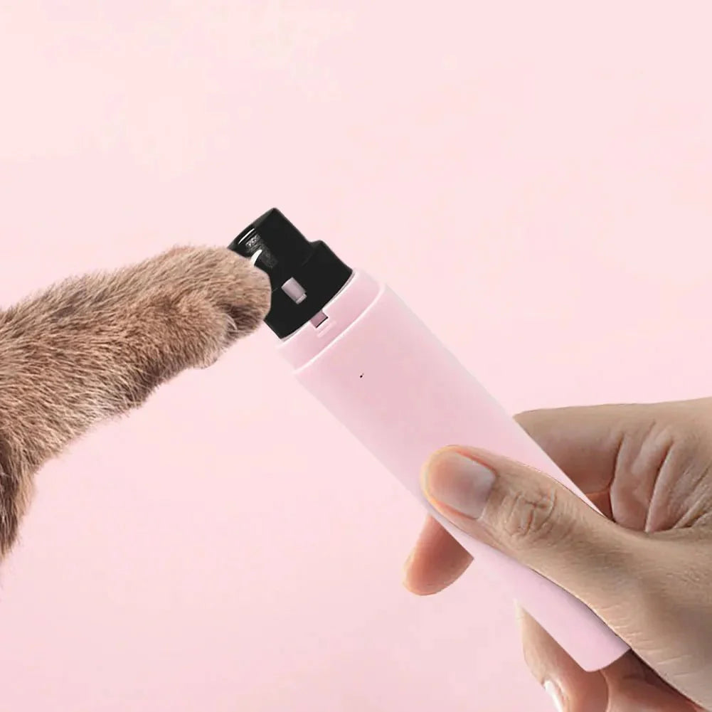 Dailypets Rechargeable Pet Nail Grinder with LED Light for Dogs & Cats