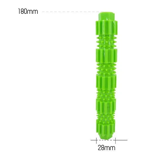 Dailypets Tough Rubber Chew Toy with Treat Dispenser for Dogs