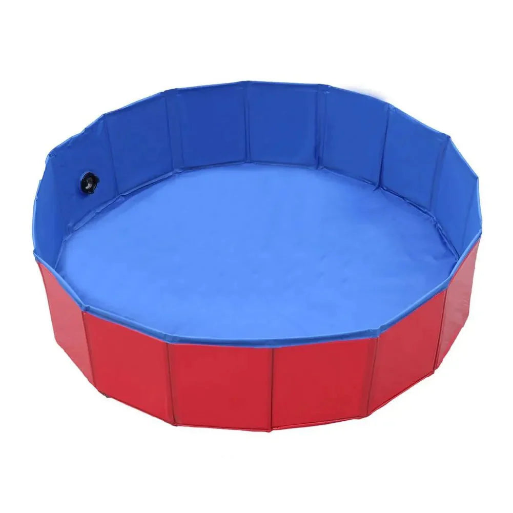 Dailypets Foldable Pet Pool with Portable Design for Outdoor Cooling and Summer Fun