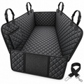 POUPIPETS Dog Car Seat Cover – Waterproof Hammock with Side Flaps for Cars & SUVs