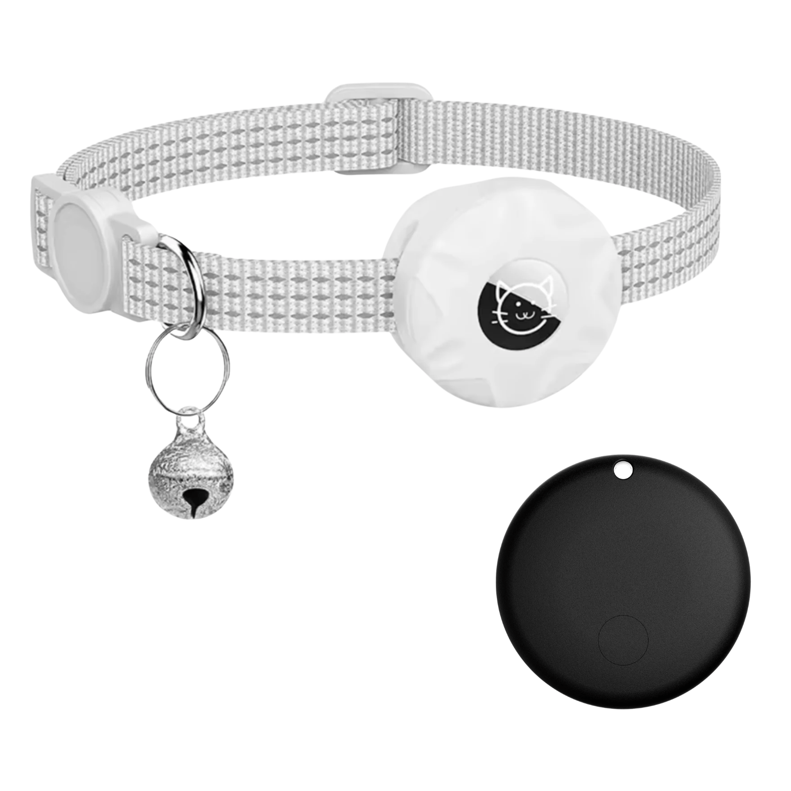 Dailypets Smart Pet Tracker and Reflective Collar Set for Cats Using Android Find My Device