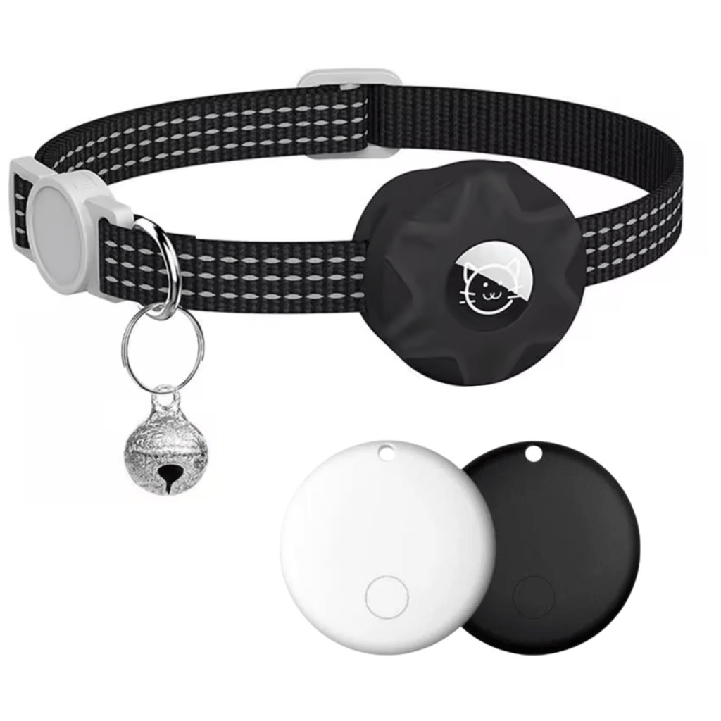 Dailypets Smart Pet Tracker and Reflective Collar Set for Cats Using Android Find My Device