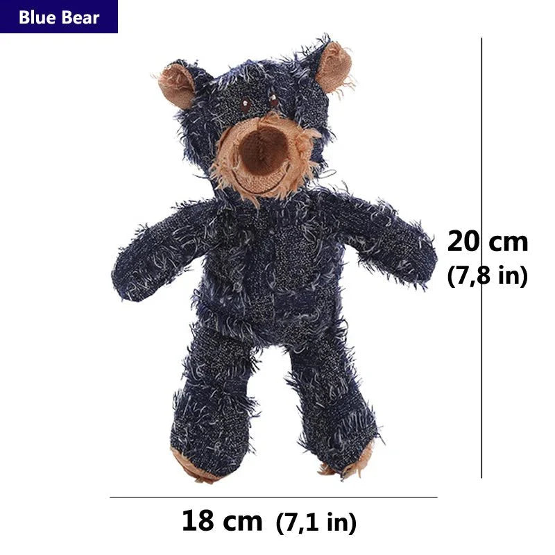 Dailypets Plush Teddy Bear Toy for Small Dogs with Soft Chew Design