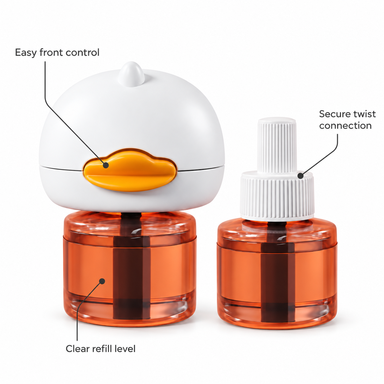 POUPIPETS Cat Calming Diffuser Kit – Pheromone Plug-In with 60-Day Supply & 2 Refills