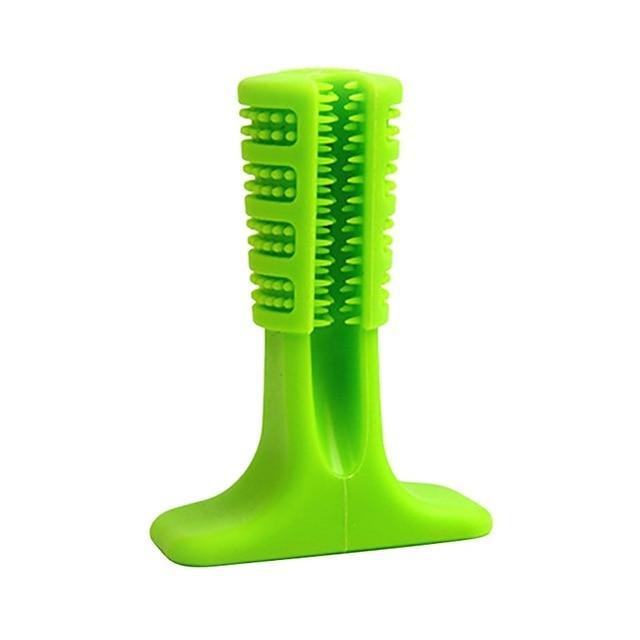 Dailypets Pet Toothbrush Stick, Soft Silicone Chew Toy for Daily Dental Care