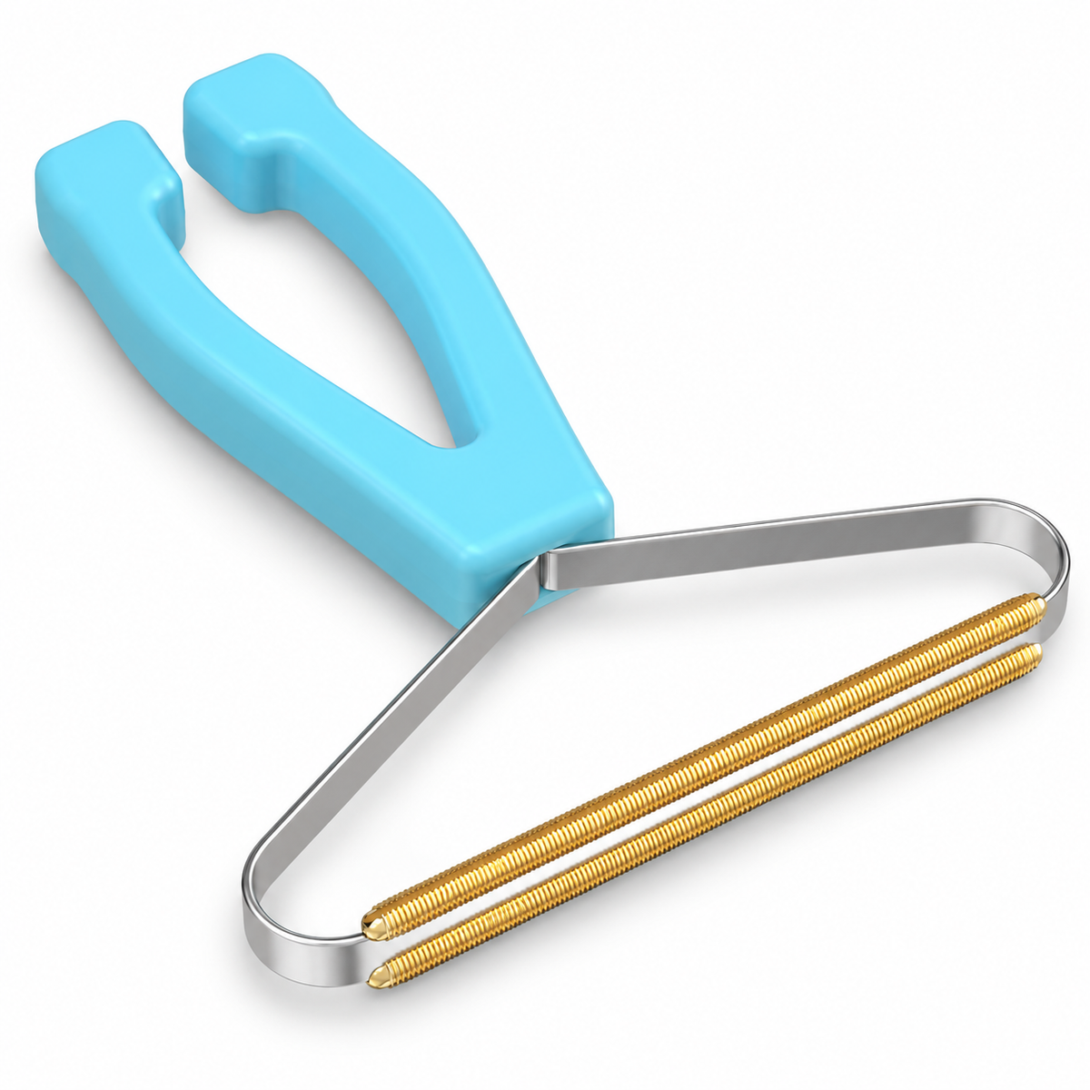 POUPIPETS Pet Hair Remover – Dog & Cat Fur Carpet Rake with Ergonomic Handle