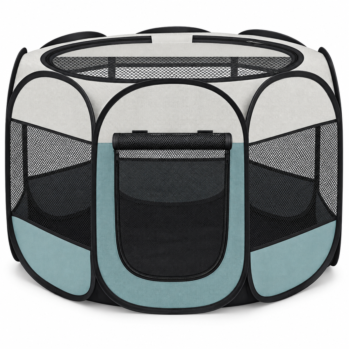 POUPIPETS Portable Pet Playpen – Pop-Up Indoor & Outdoor Enclosure for Dogs, Cats & Rabbits