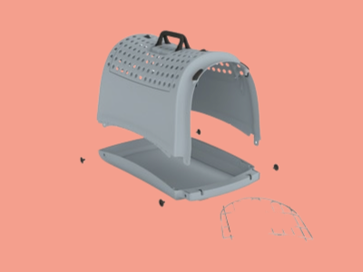 Imac Linus Cabrio 2nd Life Reismand | Lichtblauw