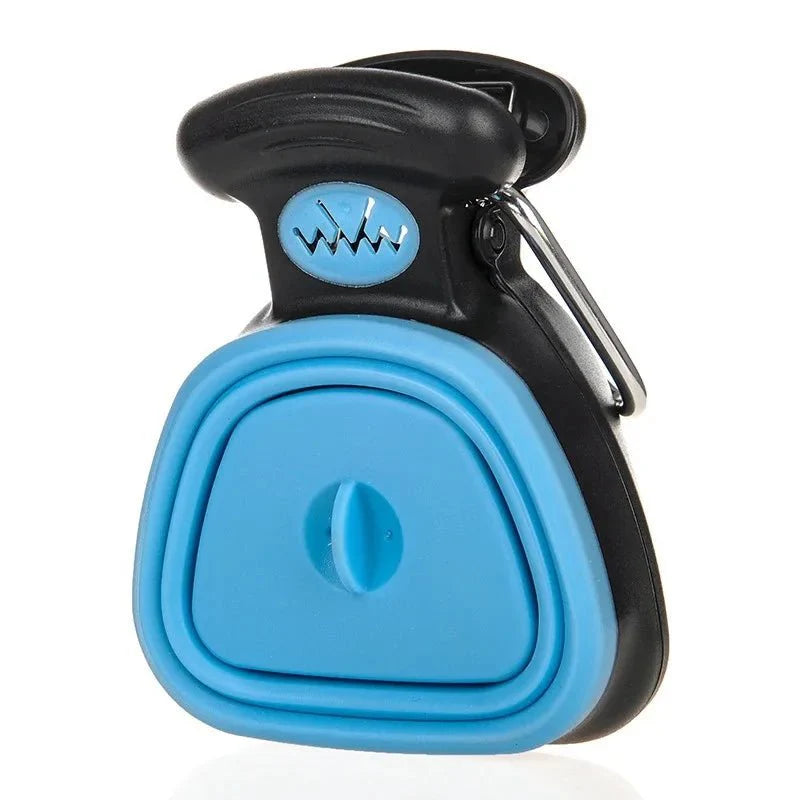 Dailypets Foldable Pet Waste Scooper with Biodegradable Waste Bags for Easy Cleanups