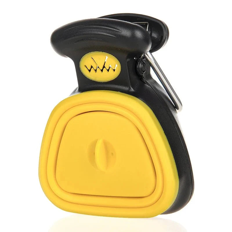Dailypets Foldable Pet Waste Scooper with Biodegradable Waste Bags for Easy Cleanups