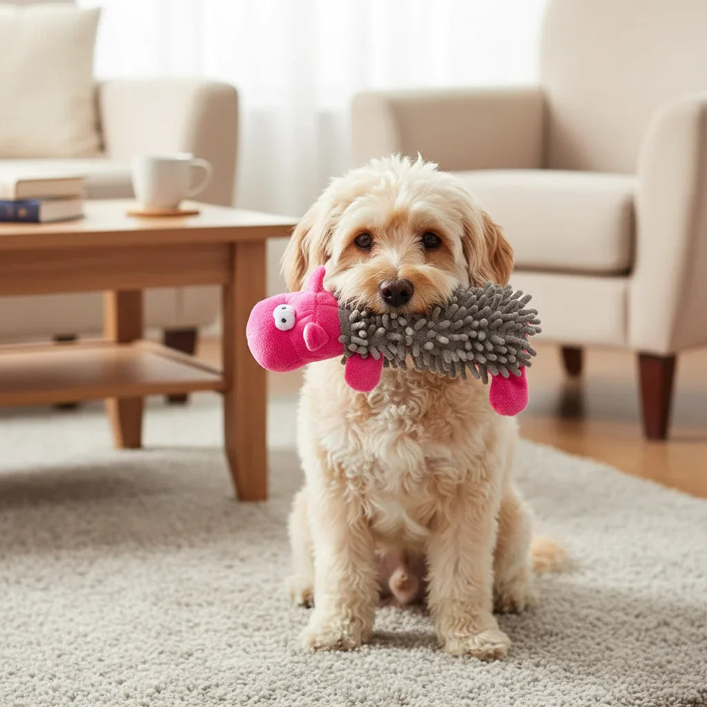 Dailypets Cute Animal Dog Toy for Chewing, Fetch & Interactive Play