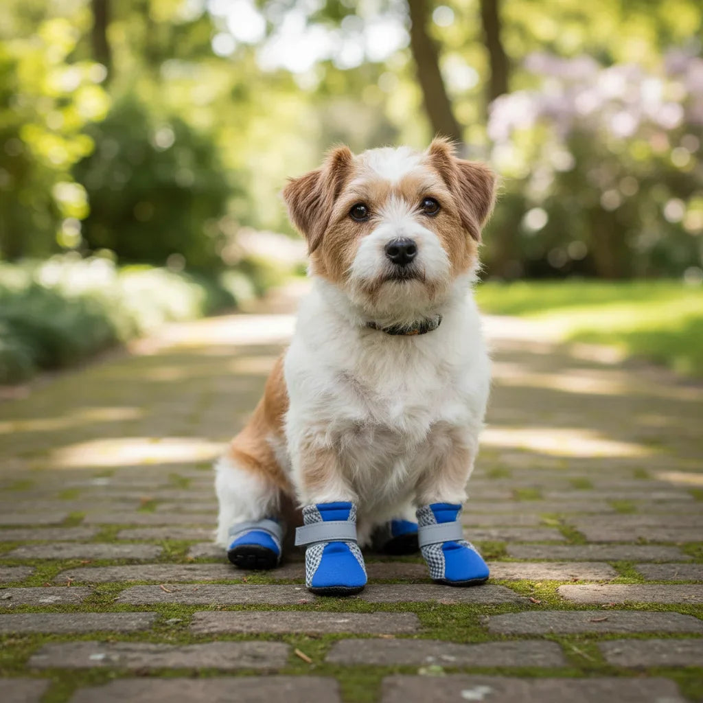 Dailypets Waterproof Dog Boots with Breathable Mesh and Non-Slip Rubber Soles