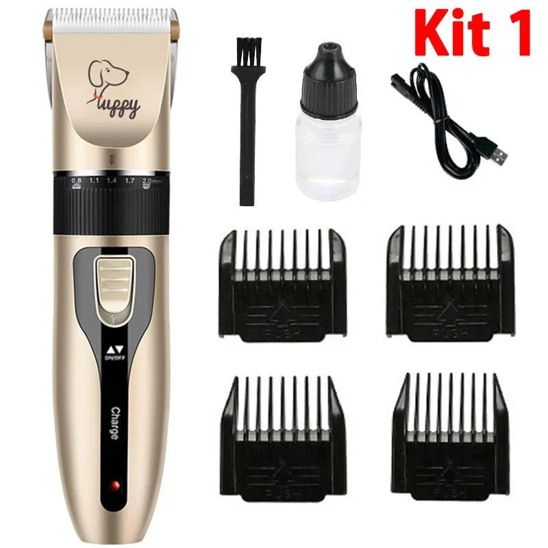 Dailypets Professional Pet Clipper Kit with Quiet Motor and Adjustable Grooming Speeds