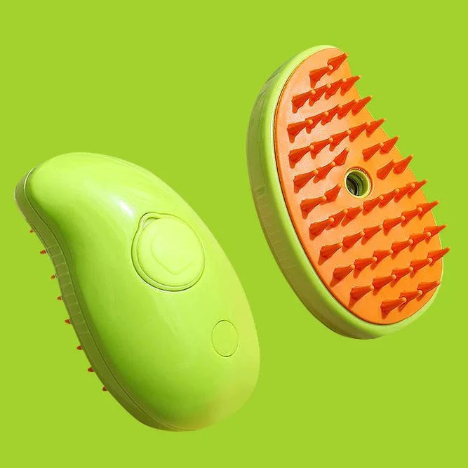 Dailypets Rechargeable 3-in-1 Pet Grooming Brush for Dogs and Cats with Steam Care
