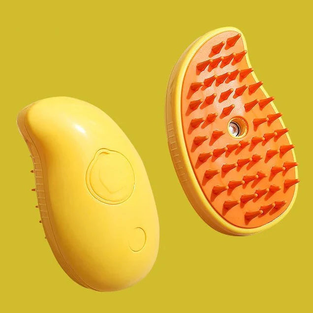 Dailypets Rechargeable 3-in-1 Pet Grooming Brush for Dogs and Cats with Steam Care