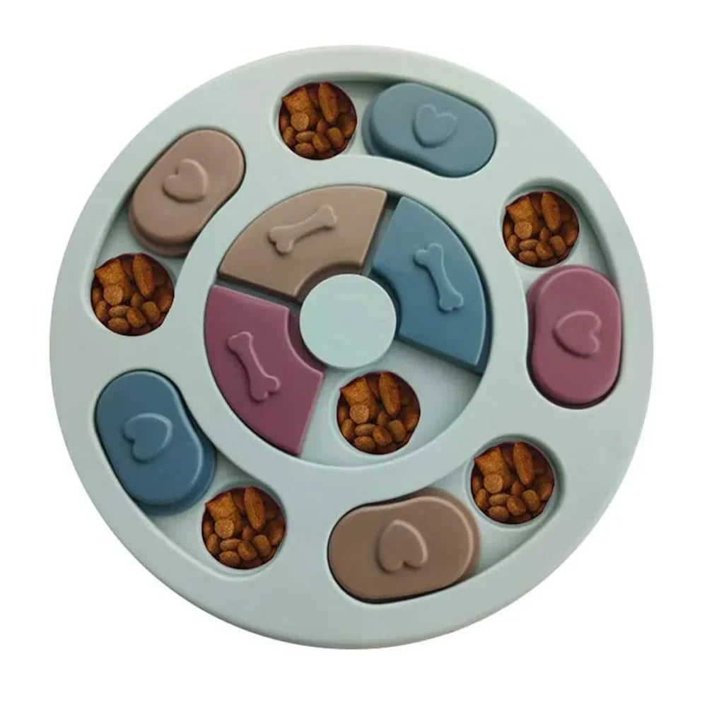 Dailypets Interactive Dog Puzzle Feeder – Slow Feeding Toy for Mental Stimulation