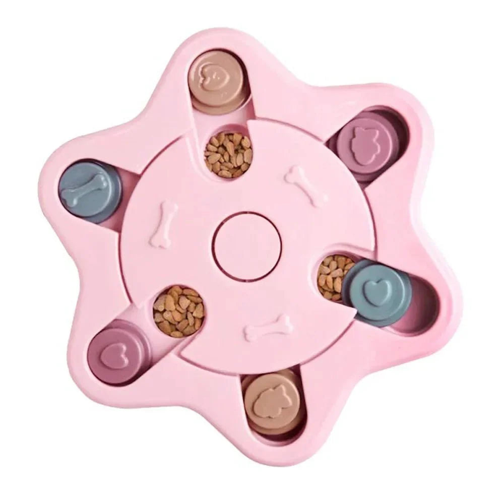 Dailypets Interactive Dog Puzzle Feeder – Slow Feeding Toy for Mental Stimulation