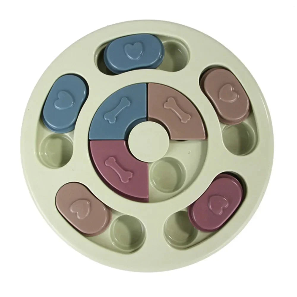 Dailypets Interactive Dog Puzzle Feeder – Slow Feeding Toy for Mental Stimulation