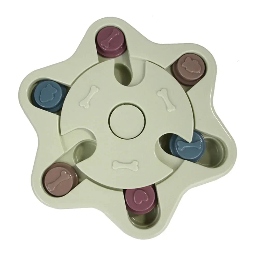 Dailypets Interactive Dog Puzzle Feeder – Slow Feeding Toy for Mental Stimulation