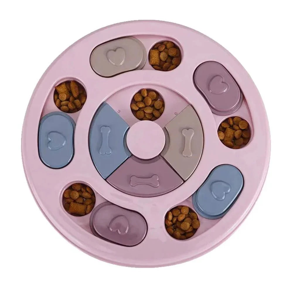 Dailypets Interactive Dog Puzzle Feeder – Slow Feeding Toy for Mental Stimulation