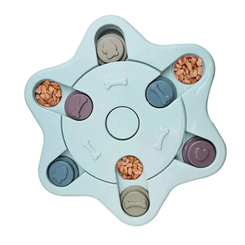 Dailypets Interactive Dog Puzzle Feeder – Slow Feeding Toy for Mental Stimulation