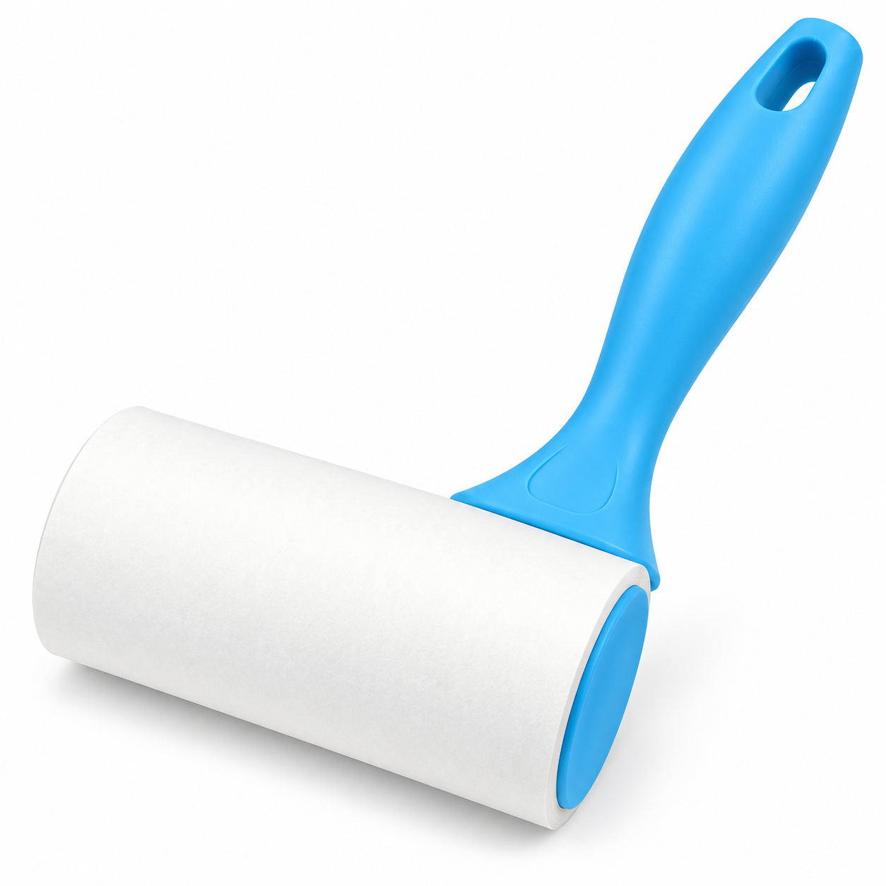 POUPIPETS Lint Roller for Pet Hair – Extra Sticky 600 Sheets, 6 Refills & 2 Handles