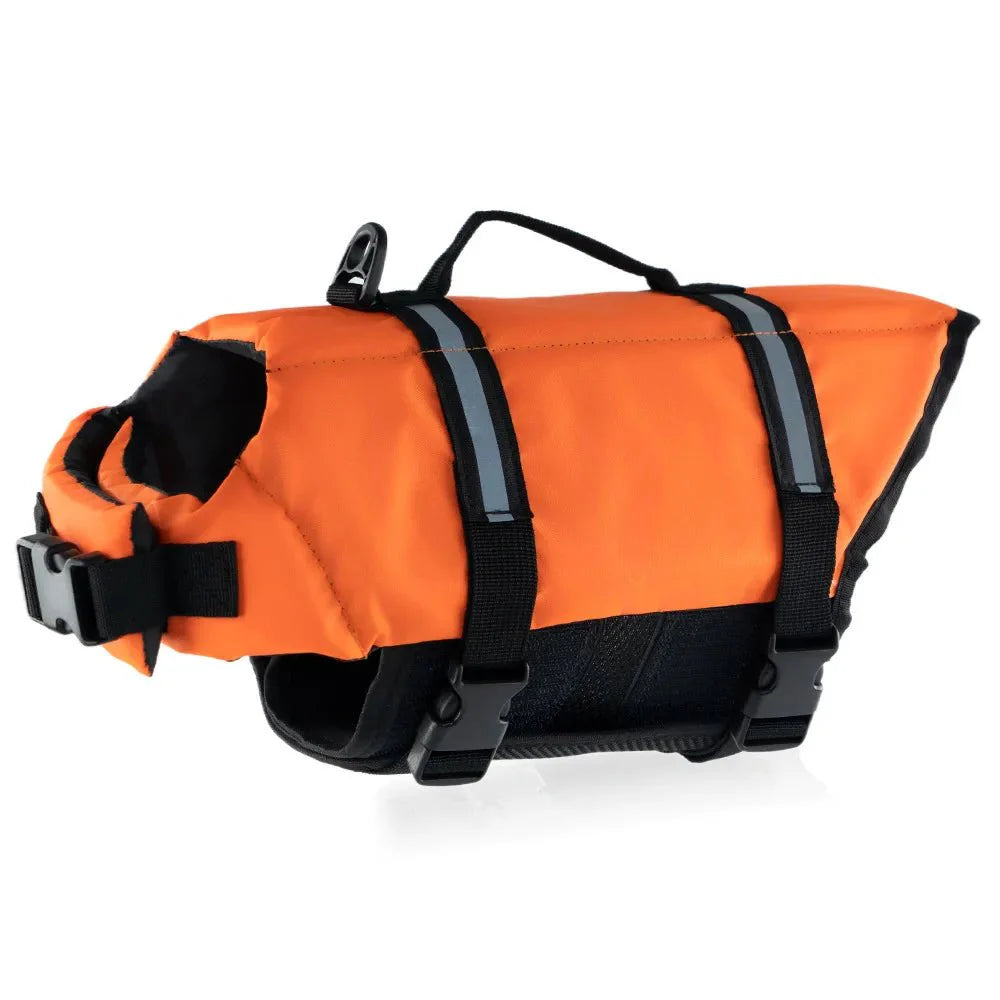 Dailypets Reflective Dog Life Jacket with Adjustable Fit for Swimming & Water Sports
