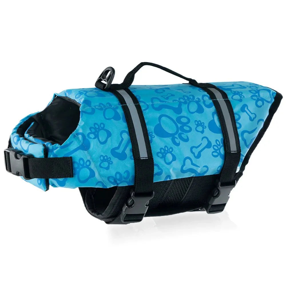 Dailypets Reflective Dog Life Jacket with Adjustable Fit for Swimming & Water Sports