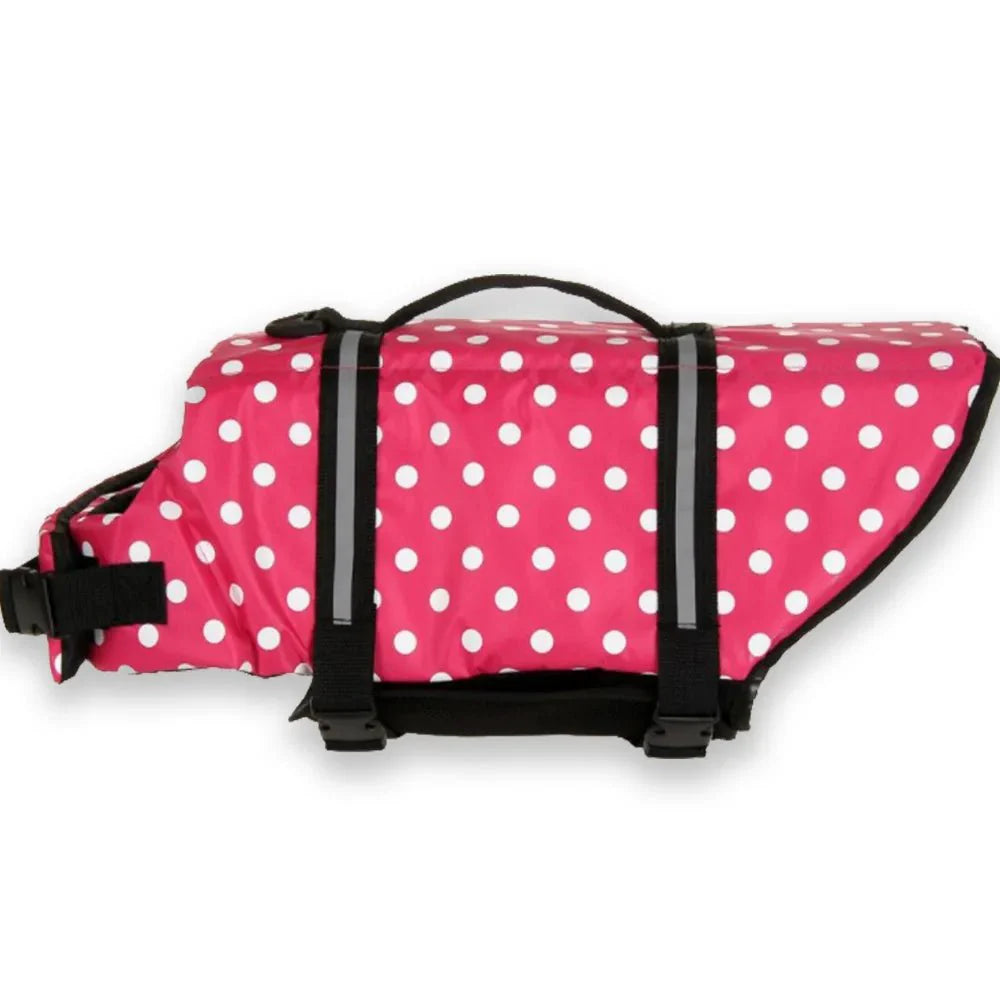 Dailypets Reflective Dog Life Jacket with Adjustable Fit for Swimming & Water Sports
