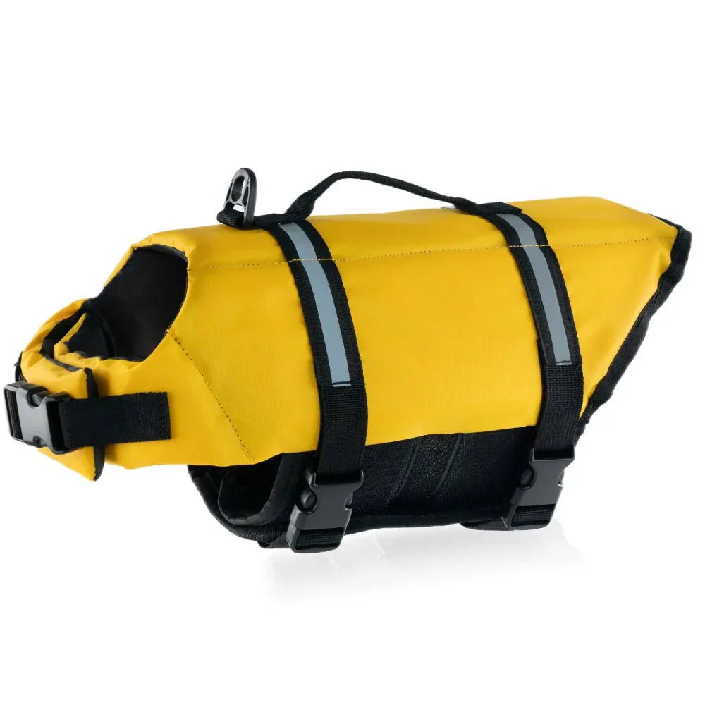 Dailypets Reflective Dog Life Jacket with Adjustable Fit for Swimming & Water Sports
