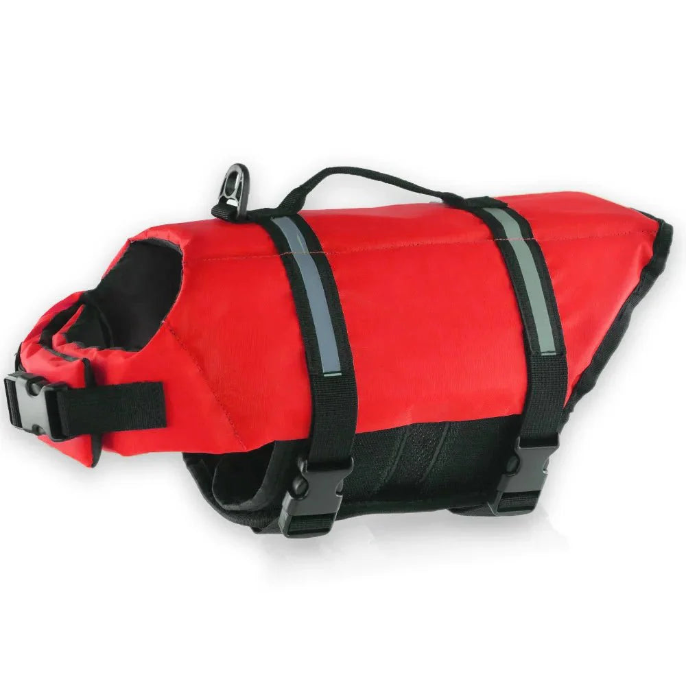 Dailypets Reflective Dog Life Jacket with Adjustable Fit for Swimming & Water Sports