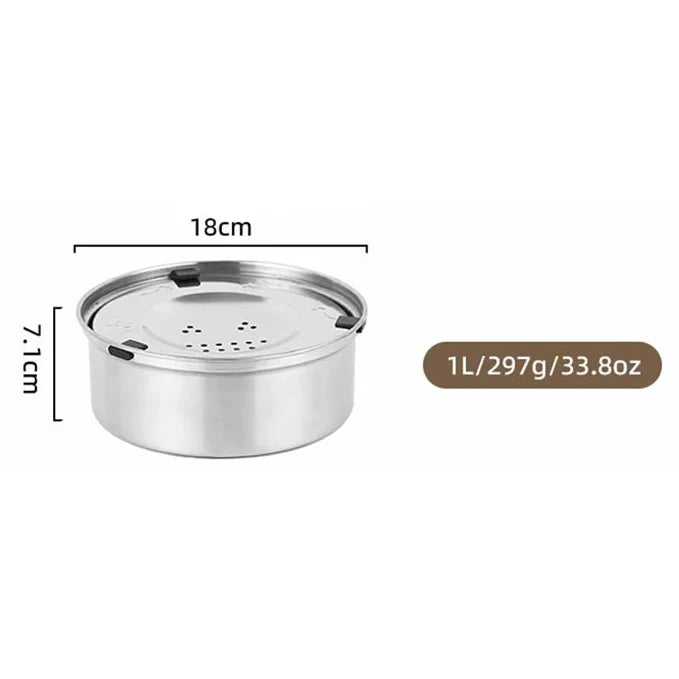Dailypets Stainless Steel Slow Feed Pet Water Bowl with Splash Resistant Floating Disc