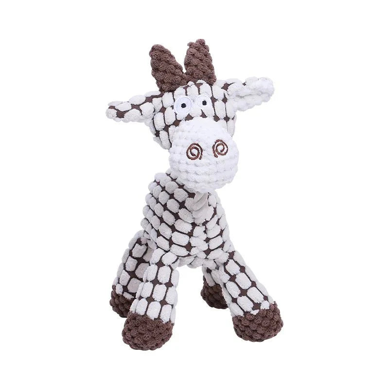 Dailypets Durable Plush Toy with Built-In Squeaker