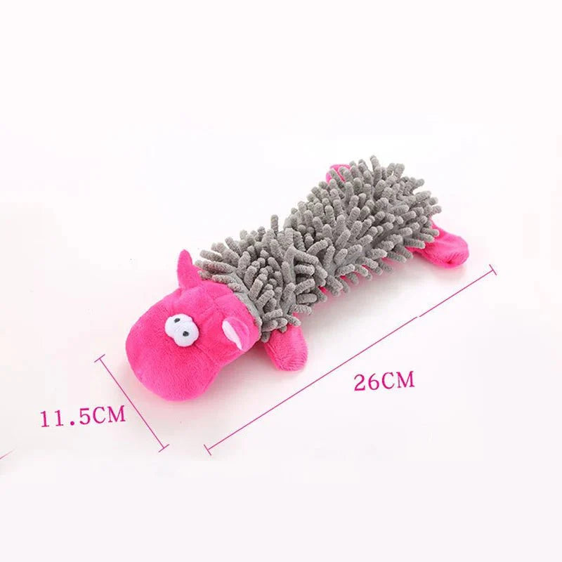 Dailypets Cute Animal Dog Toy for Chewing, Fetch & Interactive Play