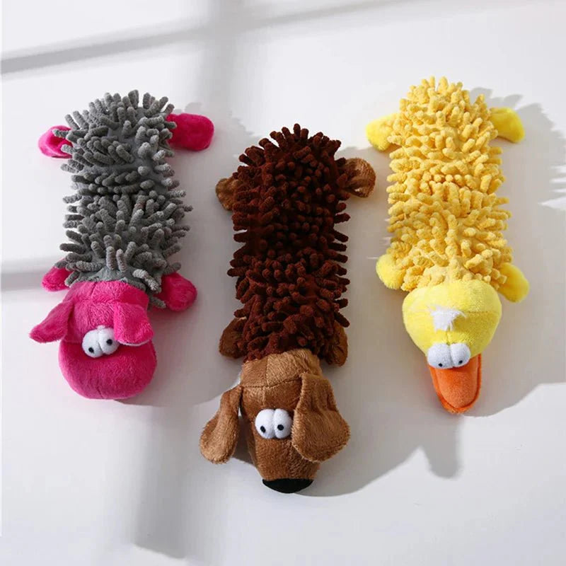 Dailypets Cute Animal Dog Toy for Chewing, Fetch & Interactive Play