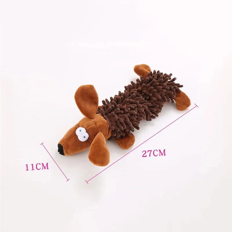 Dailypets Cute Animal Dog Toy for Chewing, Fetch & Interactive Play