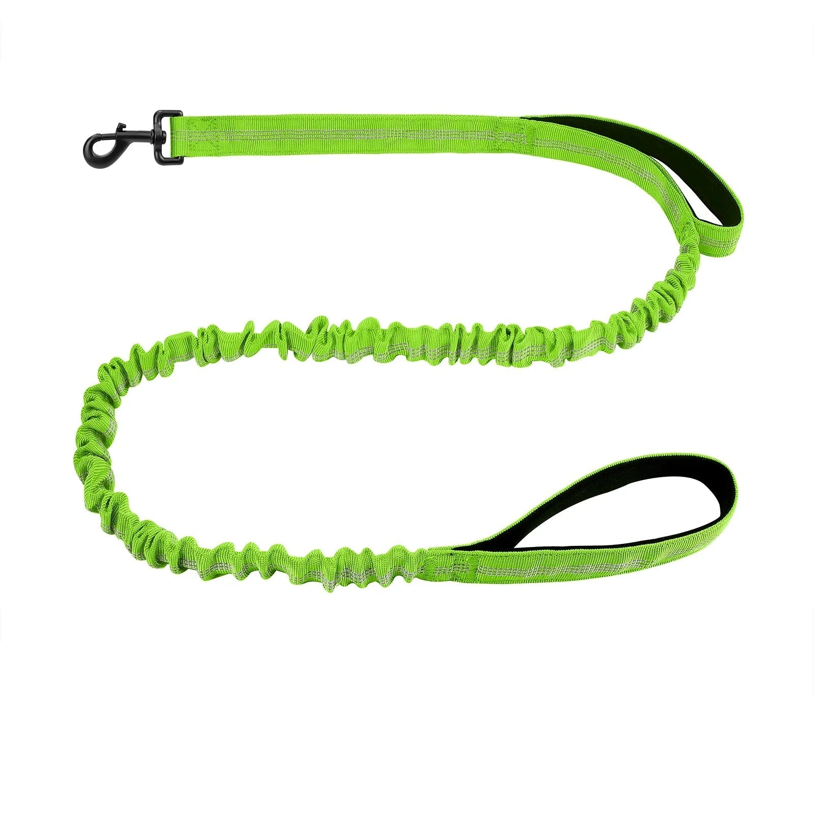 Dailypets Shock-Absorbing Bungee Dog Leash with Dual Padded Handles for Training