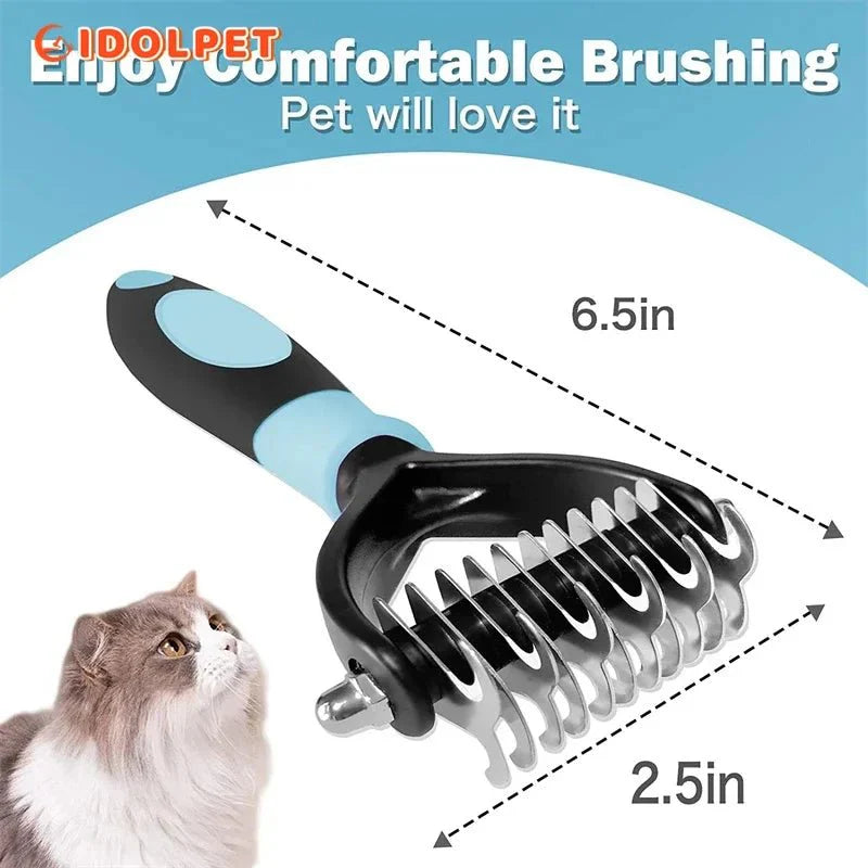 Dailypets Professional Pet Grooming Comb for Detangling and Undercoat Care Daily