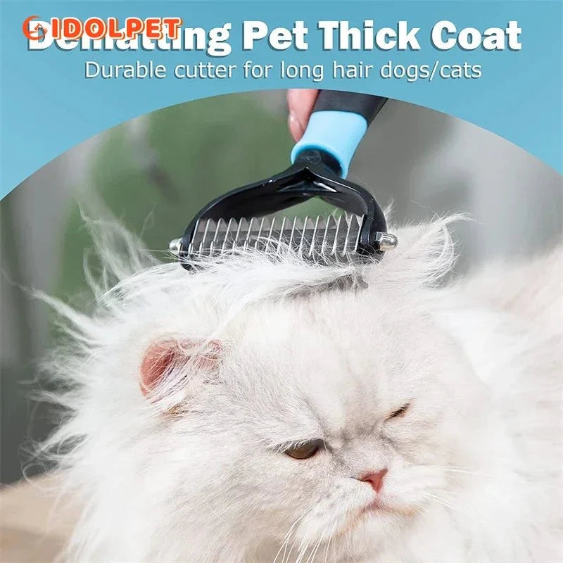 Dailypets Professional Pet Grooming Comb for Detangling and Undercoat Care Daily