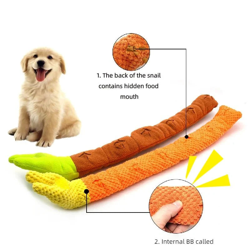 Dailypets Snail Snuffle Puzzle Mat for Pets with Treat Hiding & Slow Feeding Fun