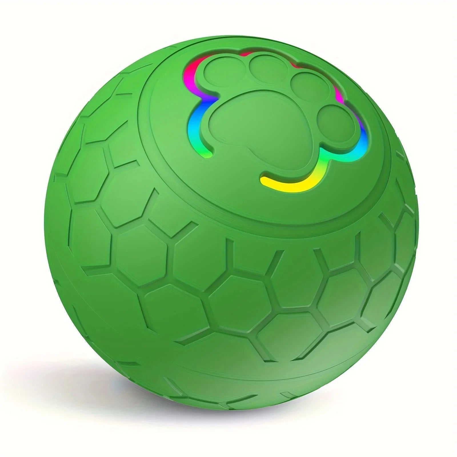 Dailypets Smart Interactive Pet Ball with LED Lights and Automatic Rolling Motion