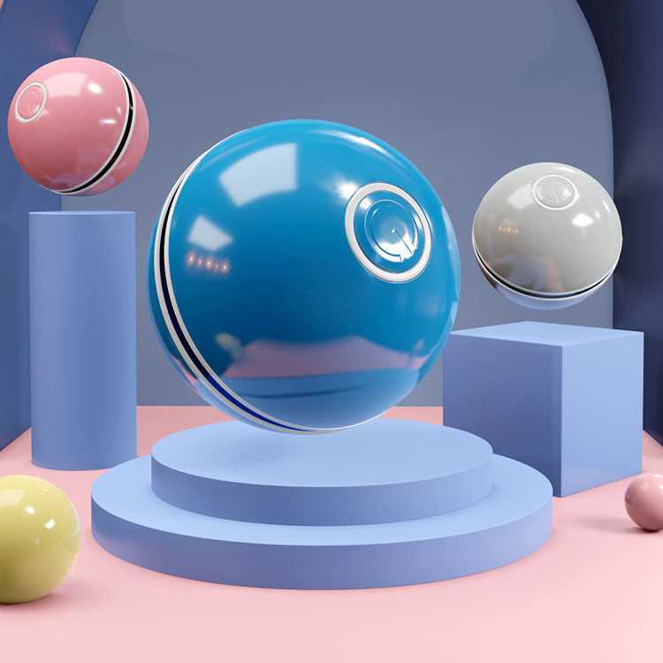 Dailypets Smart Interactive Cat Ball – USB Rechargeable LED Chase Toy