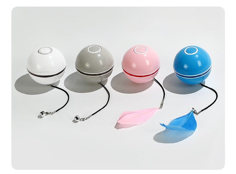Dailypets Smart Interactive Cat Ball – USB Rechargeable LED Chase Toy
